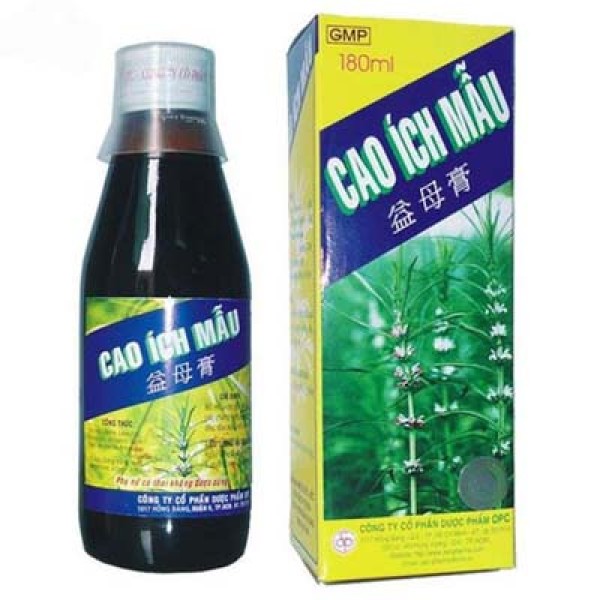 Thuốc uống điều trị kinh nguyệt không đều Cao Ích Mẫu OPC (180ml)