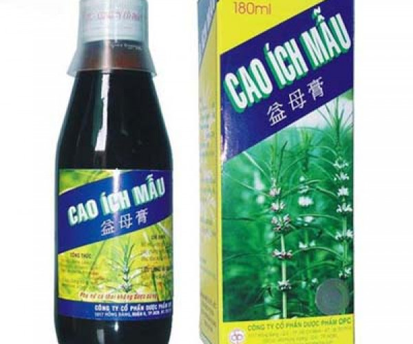 Thuốc uống điều trị kinh nguyệt không đều Cao Ích Mẫu (180ml)