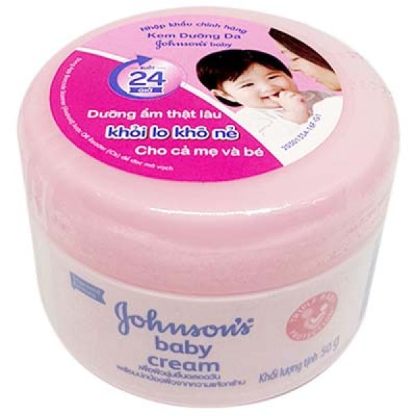 Kem Dưỡng Da Johnson's Baby (50g)
