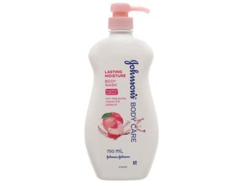 Sữa tắm Johnson's Body Care dưỡng ẩm bơ hạt mỡ hương đào (Chai 750ml)