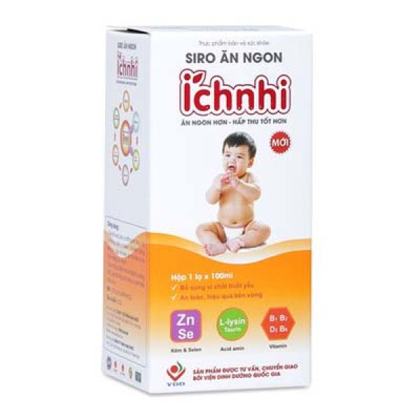 Siro ăn ngon Ích Nhi (100ml)