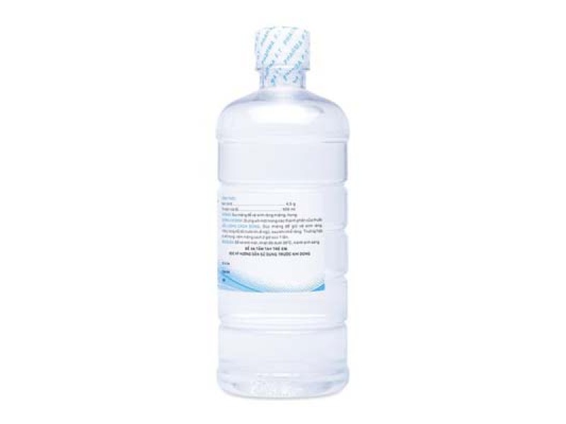 Nước súc miệng Natri Clorid 0.9% F.T.Pharma (500ml)