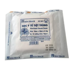 Gạc y tế Bảo Thạch (10cm x 10cm)