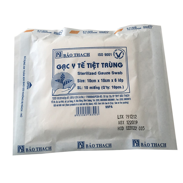 Gạc y tế Bảo Thạch (10cm x 10cm)