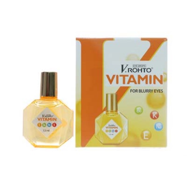 Thuốc nhỏ mắt cải thiện tình trạng mờ mắt V. Rohto Vitamin (13ml)