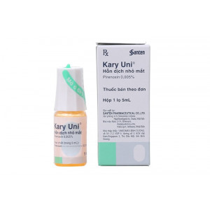 Thuốc nhỏ mắt trị đục thủy tinh thể Kary Uni 0.25mg (5ml)