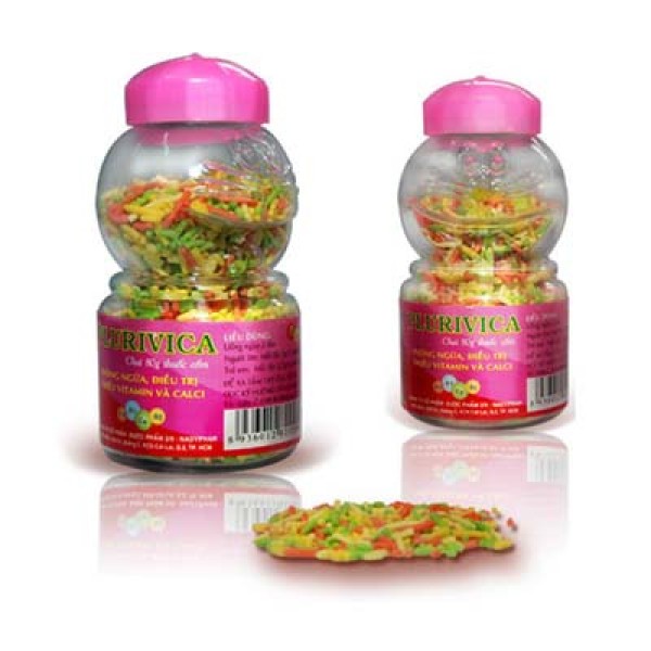 Cốm bổ sung vitamin và canxi Plurivica (40g)