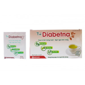 Trà hỗ trợ hạ đường huyết Diabetna (25 gói/hộp)