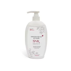 Dung dịch rửa tay sát khuẩn SNK hương Tràm Trà (Chai 600ml)