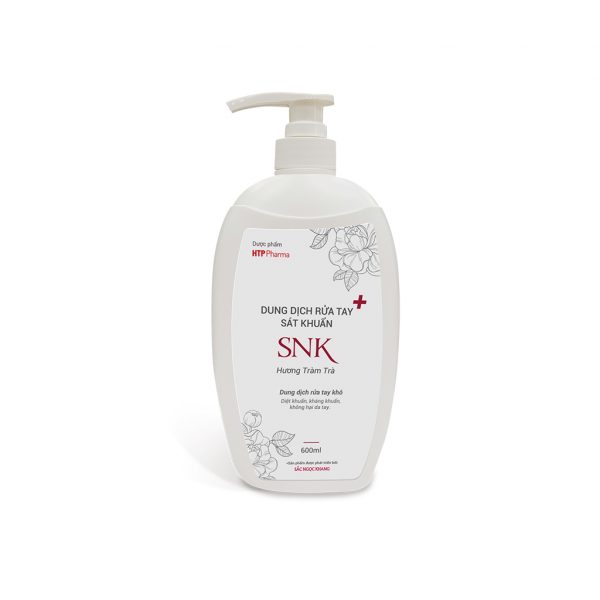 Dung dịch rửa tay sát khuẩn SNK hương Tràm Trà (Chai 600ml)