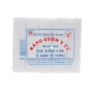 Băng cuộn y tế Bảo Thạch (5 cuôn/gói)
