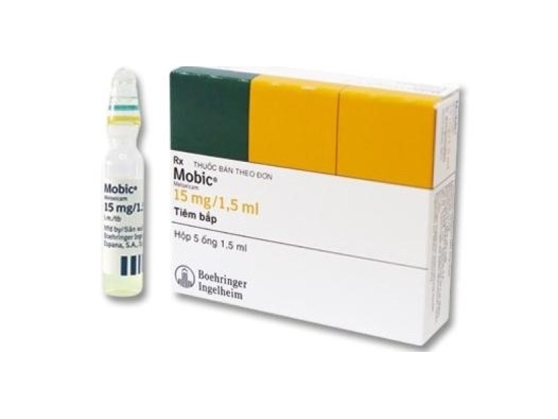 Dung dịch tiêm Mobic 15mg/1.5ml (5 ống/hộp)