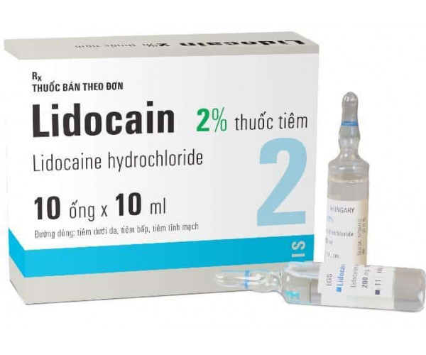 Dung dịch tiêm Lidocain 2% 10ml (10 ống/hộp)