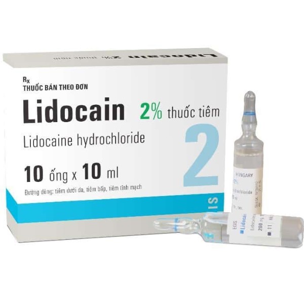 Dung dịch tiêm Lidocain 2% 10ml (10 ống/hộp)