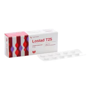 Lostad T25 (3 vỉ x 10 viên/hộp)