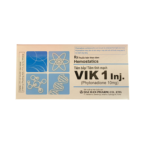 Dung dịch tiêm VIK 1 Inj. (10 ống/hộp)