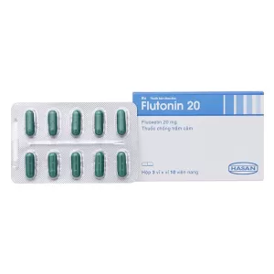 Flutonin 20mg (5 vỉ x 10 viên/hộp)