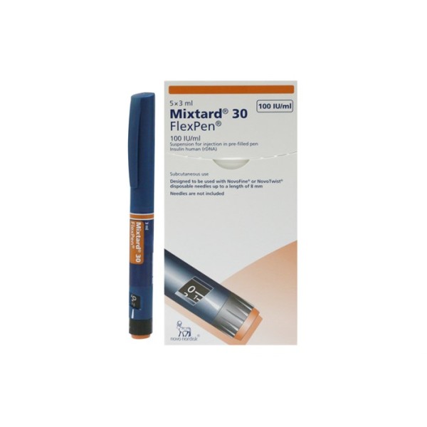 Mixtard 30 Flexpen (5 cây/hộp)