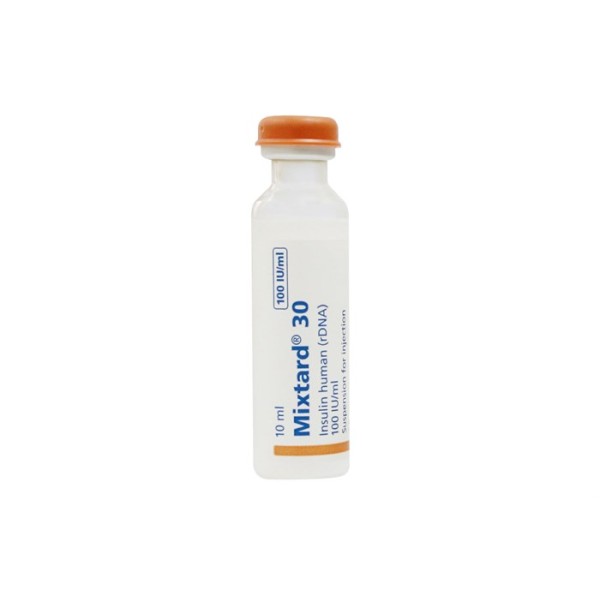 Thuốc trị bệnh tiểu đường Mixtard 30 100IU/ml