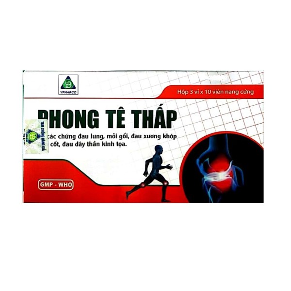 Thuốc Phong Tê Thấp Ypharco (3 vỉ  x 10 viên/hộp)