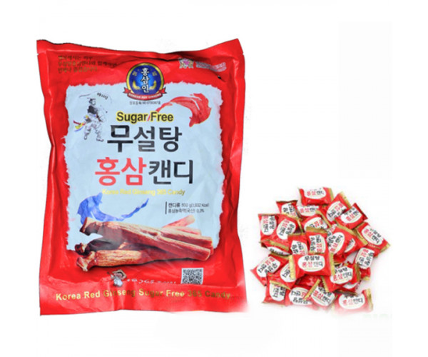 Kẹo hồng sâm Hàn Quốc không đường 365 (500g)