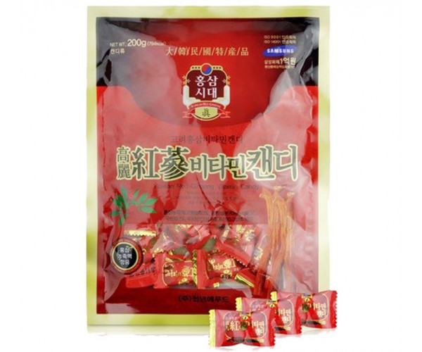 Kẹo hồng sâm Vitamin Hàn Quốc (200g)