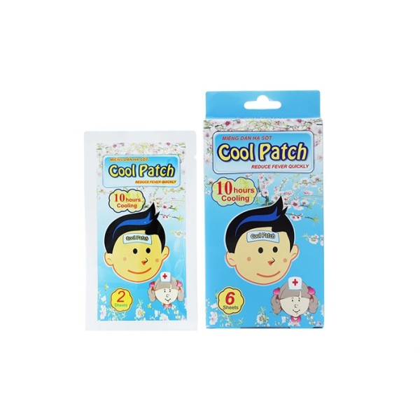 Miếng dán hạ sốt Cool Patch (3 gói/hộp)