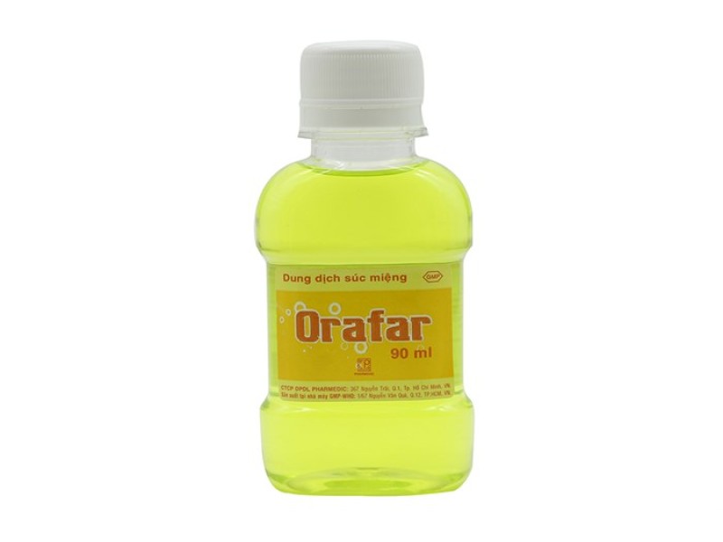 Dung dịch súc miệng Orafar (90ml)
