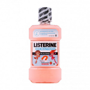 Nước súc miệng cho trẻ em Listerine Kids Mouthwash hương berry (250ml)