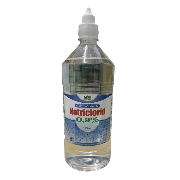 Nước muối sinh lý Nam Phát Natriclorid 0.9% (1000ml)