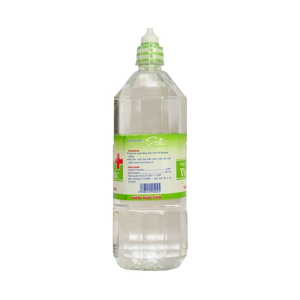 Nước Muối Sinh Lý Vĩnh Phúc Natriclorid 0.9% (1710ml)