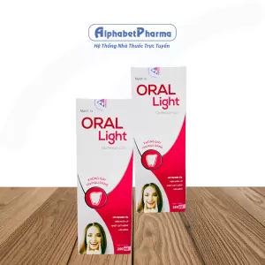Nước súc miệng ngăn ngừa viêm nướu Oral Light (250ml)