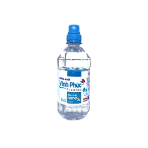 Nước muối sinh lý Vĩnh Phúc Premium tinh chất Nano bạc (1000ml)