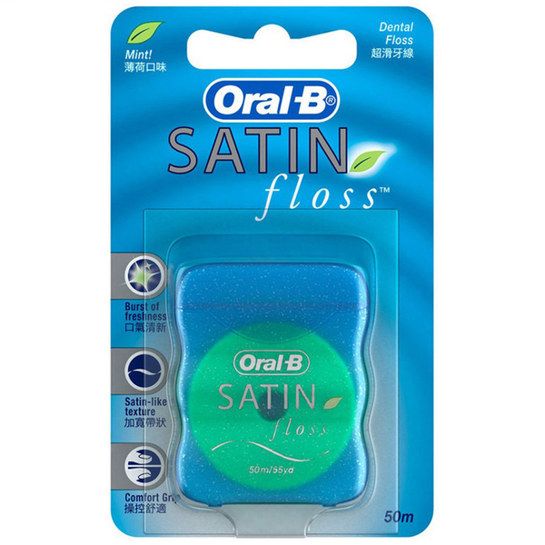 Chỉ Nha Khoa Oral-B Satin Floss (50m)