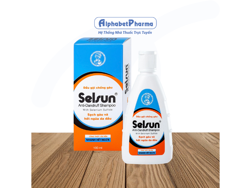Dầu gội sạch gàu, hết ngứa da đầu Selsun (100ml)