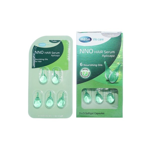 Serum nuôi dưỡng và bảo vệ tóc NNO Hair Aplicapz (3 vỉ x 5 viên/hộp)