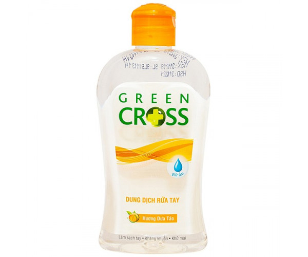 Dung dịch rửa tay khô Green Cross hương Dưa táo (250ml)