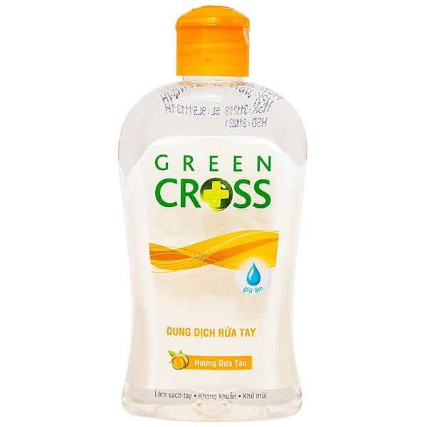 Dung dịch rửa tay khô Green Cross hương Dưa táo (250ml)