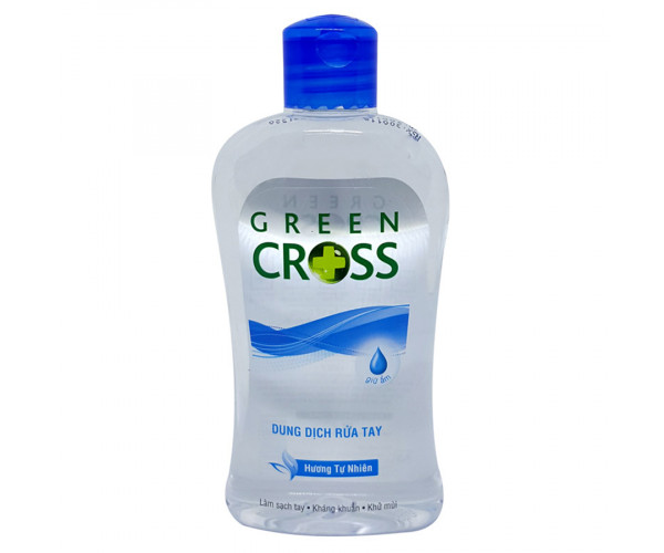 Dung dịch rửa tay khô Green Cross hương Tự nhiên (250ml)