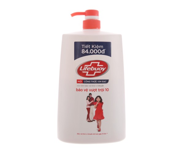 Sữa tắm bảo vệ khỏi vi khuẩn Lifebuoy bảo vệ vượt trội (1.1kg)