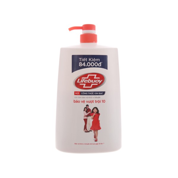 Sữa tắm bảo vệ khỏi vi khuẩn Lifebuoy bảo vệ vượt trội (1.1kg)