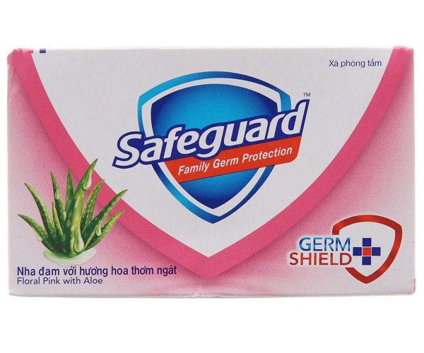 Xà bông cục Safeguard tinh chất nha đam và hương hoa thơm ngát (175g)