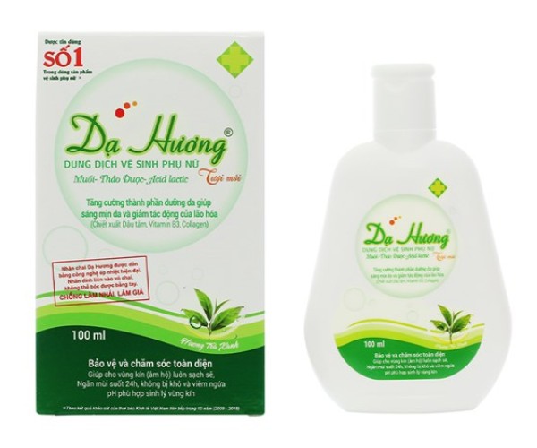 Dạ Hương trà xanh (100ml) | Dung dịch vệ sinh phụ nữ