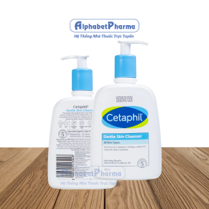 Sữa rửa mặt dịu nhẹ dành cho da nhạy cảm Cetaphil Gentle Skin Cleanser (500ml)