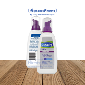 Sữa rửa mặt tạo bọt cho da dầu và mụn Cetaphil Pro Acne Prone Oil Control Foam Wash (236ml)