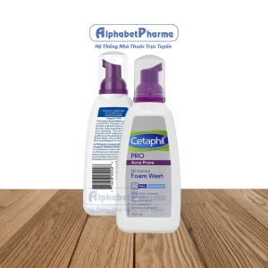Sữa rửa mặt tạo bọt cho da dầu và mụn Cetaphil Pro Acne Prone Oil Control Foam Wash (236ml)