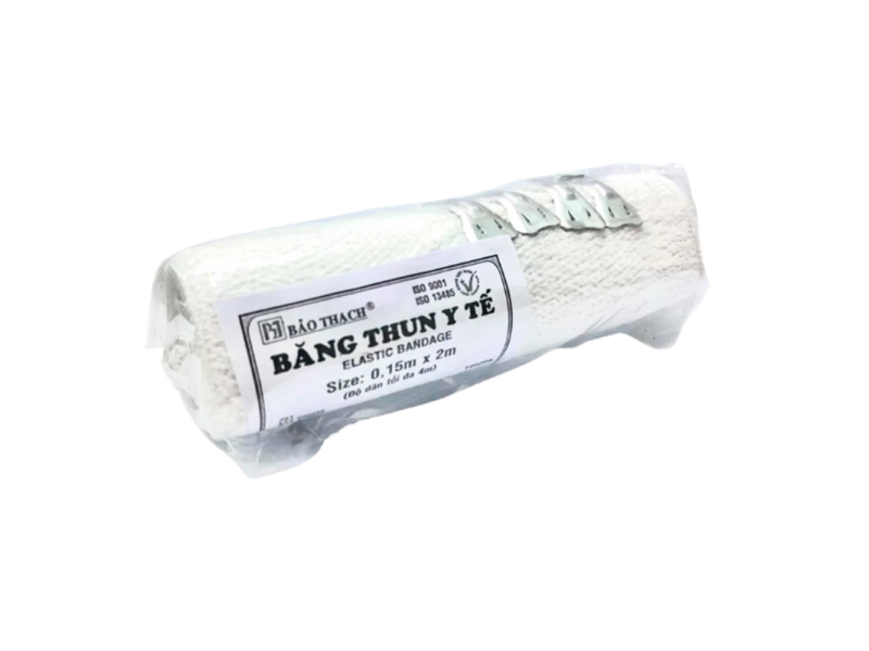 Băng thun y tế 4 móc Bảo Thạch (0.15m x 2m)