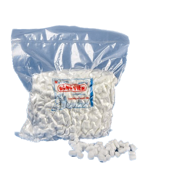 Bông gòn viên Bảo Thạch (1000g)