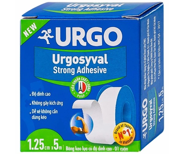Băng keo y tế Urgosyval Strong Adhessive (1.25cm x 5m)
