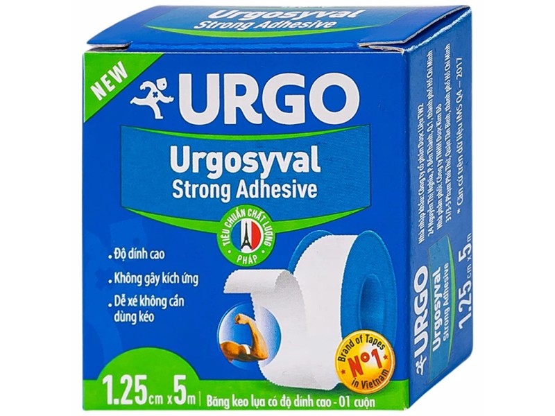 Băng keo y tế Urgosyval Strong Adhessive (1.25cm x 5m)
